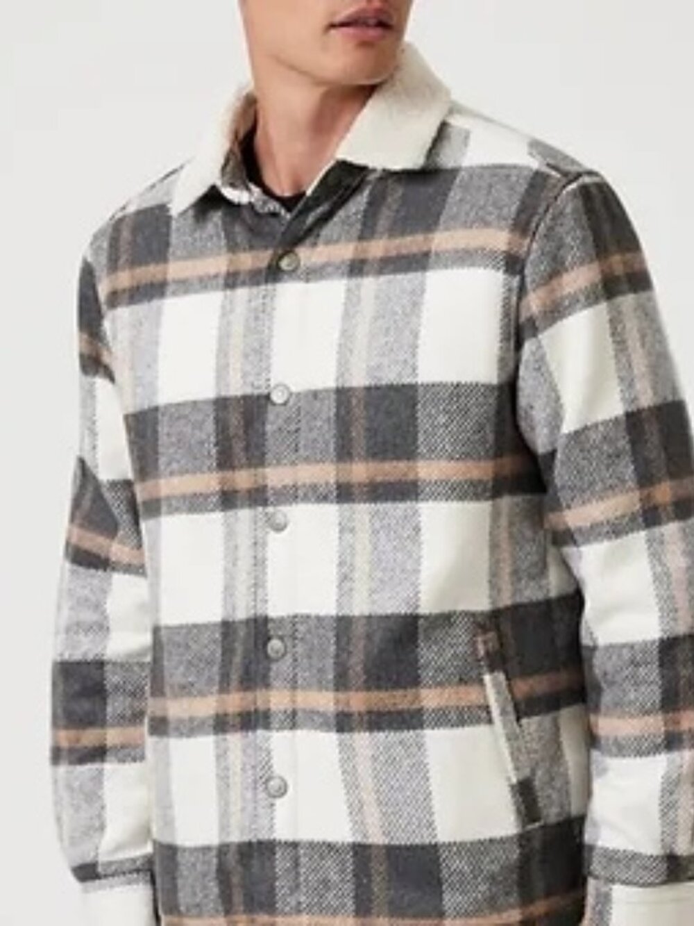 Mavi | Plaid Check Shacket